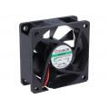 MF60252V3-1000U-A99; Fan: DC; axial; 24VDC; 60x60x25mm; 27.04m3/h; 16.7dBA; Vapo; 26AWG; SUNON
