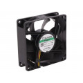 MF80252V1-1000U-G99; Fan: DC; axial; 24VDC; 80x80x25mm; 69.29m3/h; 33dBA; Vapo; 3200rpm; SUNON