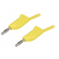 MFK 15/1/50/GE; Test lead; 70VDC; 33VAC; 16A; 4mm banana plug-4mm banana plug; SCHÜTZINGER