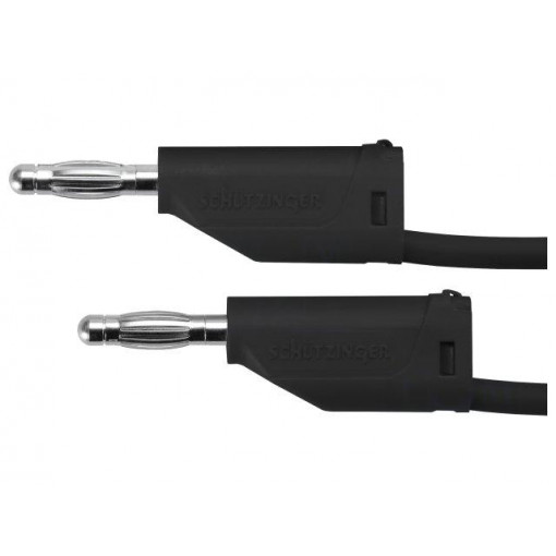 MFK 15/1/50/SW; Test lead; 70VDC; 33VAC; 16A; 4mm banana plug-4mm banana plug; SCHÜTZINGER