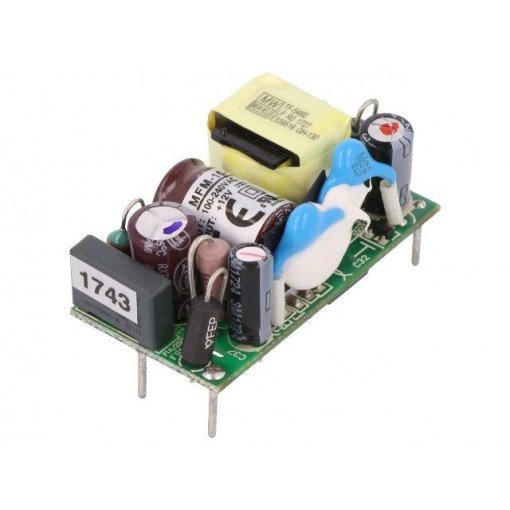 MFM-10-12; Power supply: switched-mode; open; 10W; 80÷264VAC; OUT: 1; 12VDC; MEAN WELL