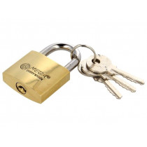 24232; Padlock; hardened shackle; Kind: shackle; Equipment: 3 keys; 32mm; MEGA