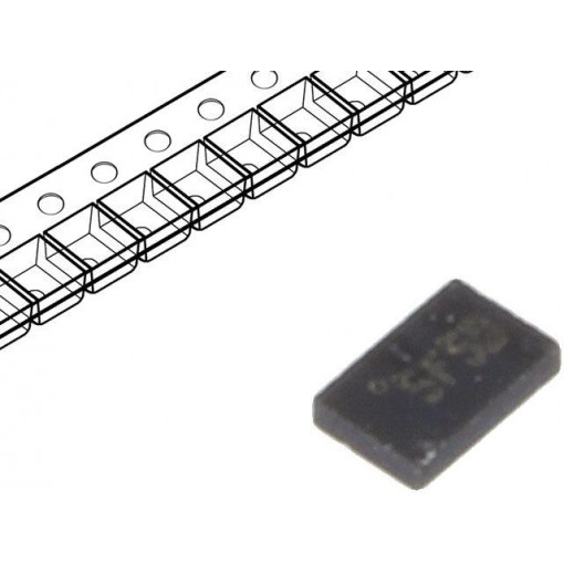 MGA-655T6-BLKG; RF amplifier; 2.5÷4GHz; Channels: 1; 4V; Gain: 14.7dB; Package: bulk; BROADCOM (AVAGO)