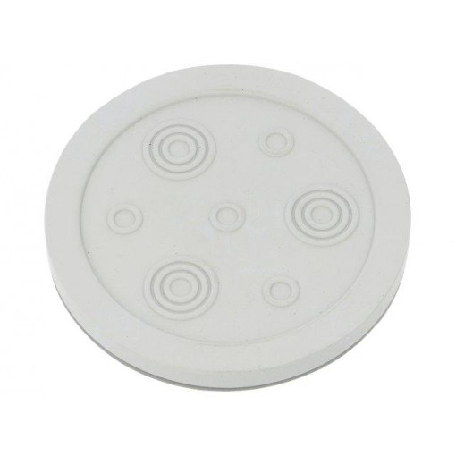 MGD7 IP54 RAL 7035; Multigate grommet; light grey; Holes no: 7; -40÷100°C; IP54; TRELLEBORG