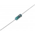 ; Resistor: metal glaze; THT; 500kΩ; 1W; ±1%; axial; ROYAL OHM