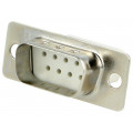 MHDBC9SP-NW; D-Sub; PIN: 9; plug; male; for cable; Type: w/o contacts; 3A; 250V; MH CONNECTORS