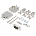 6355-0006-01; D-Sub; PIN: 9; plug; male; straight; soldering; for cable; black; ENCITECH 6355-0006-01; D-Sub; PIN: 9; plug; male; straight; soldering; for cable; black; ENCITECH
