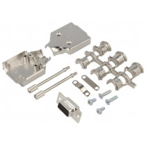 6355-0006-11; D-Sub; PIN: 9; plug; female; straight; soldering; for cable; black; ENCITECH 6355-0006-11; D-Sub; PIN: 9; plug; female; straight; soldering; for cable; black; ENCITECH