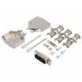 6355-0005-02; D-Sub; PIN: 15; plug; male; straight; soldering; for cable; black; ENCITECH 6355-0005-02; D-Sub; PIN: 15; plug; male; straight; soldering; for cable; black; ENCITECH