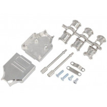 MHDM09-K; Enclosure: for D-Sub connectors; D-Sub 9pin,D-Sub HD 15pin; ENCITECH