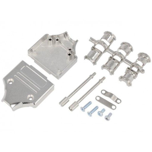 MHDM15-K; Enclosure: for D-Sub connectors; D-Sub 15pin,D-Sub HD 26pin; MH CONNECTORS