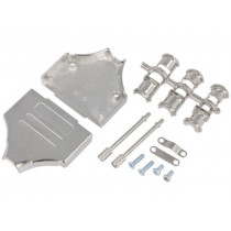 MHDM25-K; Enclosure: for D-Sub connectors; D-Sub 25pin,D-Sub HD 44pin; MH CONNECTORS