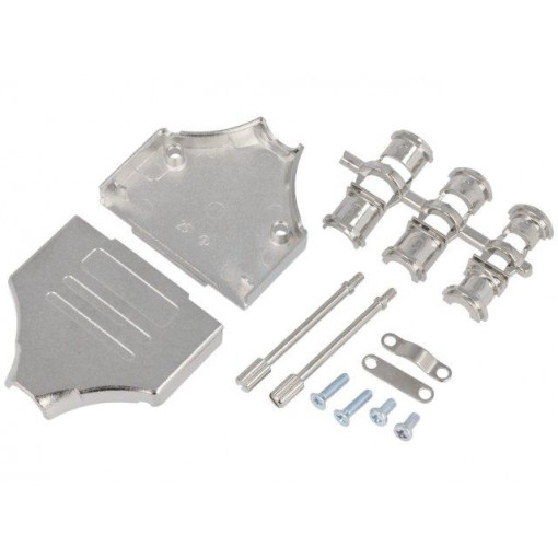 MHDM25-K; Enclosure: for D-Sub connectors; D-Sub 25pin,D-Sub HD 44pin; MH CONNECTORS