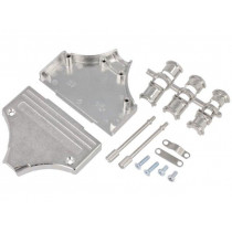 MHDM37-K; Enclosure: for D-Sub connectors; D-Sub 37pin,D-Sub HD 62pin; MH CONNECTORS