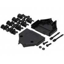 MHDPPK25-K; Enclosure: for D-Sub connectors; D-Sub 25pin,D-Sub HD 44pin; MH CONNECTORS