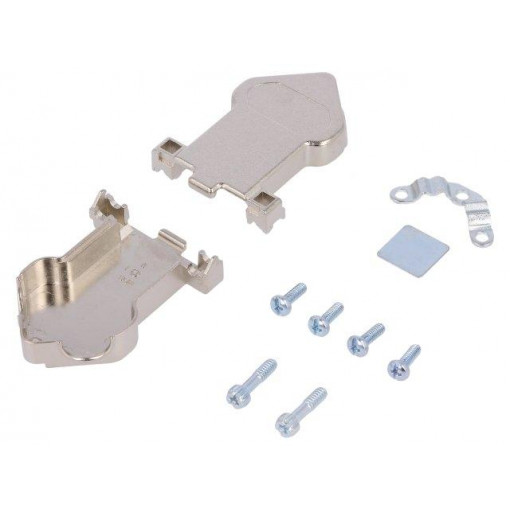 MHDU45ZK09-K; Enclosure: for D-Sub connectors; D-Sub 9pin,D-Sub HD 15pin; MH CONNECTORS