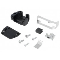 MHED-DS09S-K; Enclosure: for D-Sub connectors; D-Sub 9pin,D-Sub HD 15pin; MH CONNECTORS