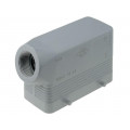 MHO 16.25; Enclosure: for HDC connectors; size 77.27; IP66; M25; for cable; ILME