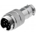 MIC347; Plug; microphone; male; PIN: 7; for cable; straight; NINIGI