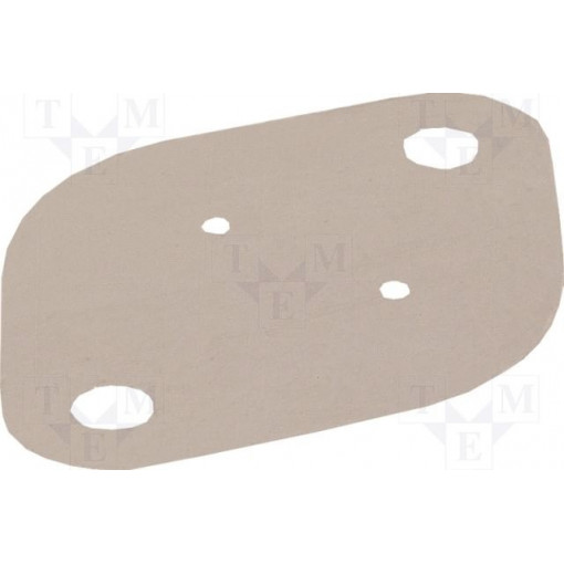 ; Heat transfer pad: mica; TO3; 0.35K/W; L: 41.5mm; W: 28.2mm; NINIGI ; Heat transfer pad: mica; TO3; 0.35K/W; L: 41.5mm; W: 28.2mm; NINIGI
