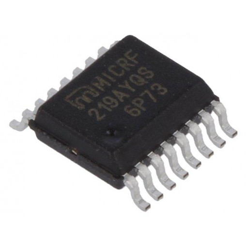 MICRF219AYQS; Integrated circuit: RF  receiver; serial,transparent; QSOP16; MICROCHIP TECHNOLOGY