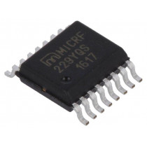 MICRF229YQS; Integrated circuit: RF  receiver; serial,transparent; QSOP16; MICROCHIP TECHNOLOGY