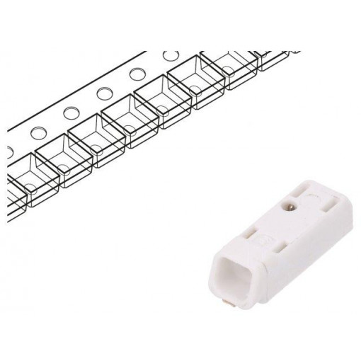MICROCON-SMD-1PS 88168037; Connector: plug-in; MICROCON; 4mm; ways: 1; 0.2÷0.75mm2; 6A; SMT; ELECTRO TERMINAL MICROCON-SMD-1PS 88168037; Connector: plug-in; MICROCON; 4mm; ways: 1; 0.2÷0.75mm2; 6A; SMT; ELECTRO TERMINAL