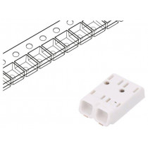 MICROCON-SMD-2PS 88168038; Connector: plug-in; MICROCON; 4mm; ways: 2; 0.2÷0.75mm2; 6A; SMT; ELECTRO TERMINAL
