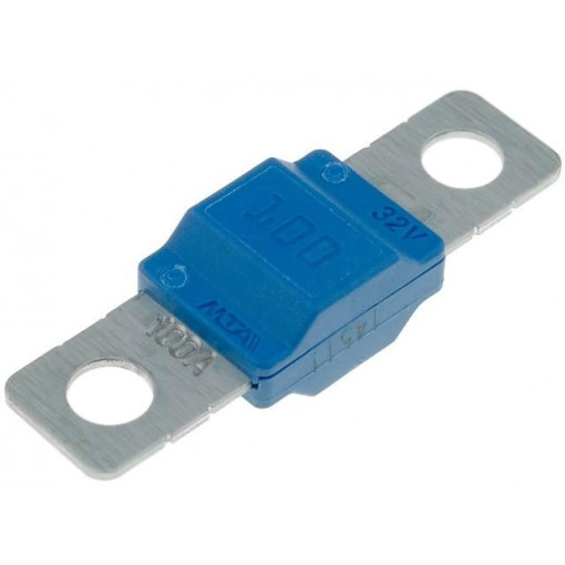 MIDIVAL 100A; Fuse: fuse; 100A; 32V; automotive; 40mm; MIDIVAL; Mounting: M5 screw; MTA