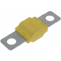 MIDIVAL 60A; Fuse: fuse; 60A; 32V; automotive; 40mm; MIDIVAL; Mounting: M5 screw; MTA