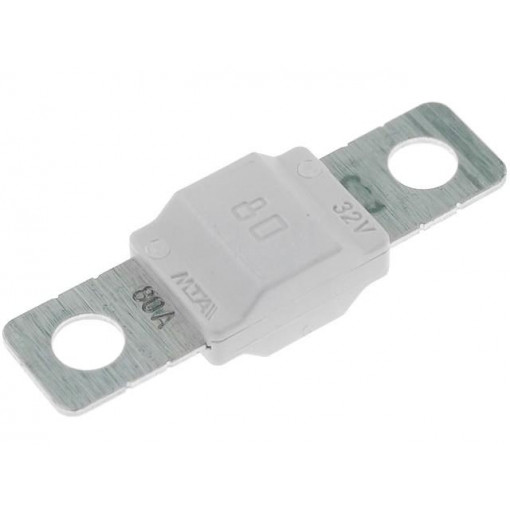 MIDIVAL 80A; Fuse: fuse; 80A; 32V; automotive; 40mm; MIDIVAL; Mounting: M5 screw; MTA