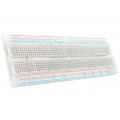 BREADBOARD CLEAR SELF-ADHESIVE 830 POINT; Breadboard prototype expansion board; Board: solderless; MIKROELEKTRONIKA BREADBOARD CLEAR SELF-ADHESIVE 830 POINT; Breadboard prototype expansion board; Board: solderless; MIKROELEKTRONIKA