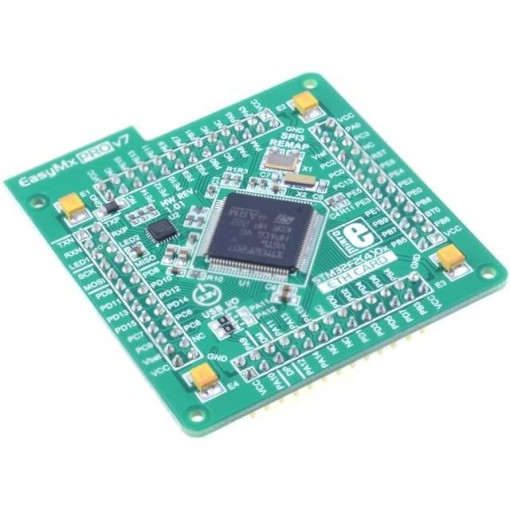 EASYMX PRO V7 STM32 MCUCARD STM32F207; Multiadapter; Comp: STM32F207VGT6; prototype board; MIKROELEKTRONIKA