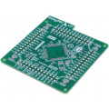EASYPIC FUSION V7 EMPTY MCUCARD1 100 PT; Multiadapter; prototype board; MIKROELEKTRONIKA