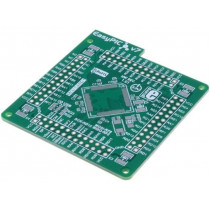 EASYPIC FUSION V7 EMPTY MCUCARD1 100 PT; Multiadapter; prototype board; MIKROELEKTRONIKA