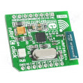 NRF C CLICK; Click board; RF transceiver; SPI; A5839,nRF24L01P; 3.3VDC; MIKROELEKTRONIKA