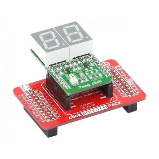 CLICK BOOSTER PACK; Multiadapter; mikroBUS socket; Add-on connectors: 1; MIKROELEKTRONIKA