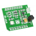 IR CLICK; Click board; IR transmitter,IR receiver; UART; QEE113,TSOP38338; MIKROELEKTRONIKA