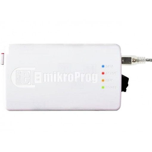 MIKROPROG FOR 8051; Programmer: microcontrollers; AT89LP,AT89S; USB; IDC10; MIKROELEKTRONIKA