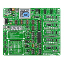 EASYAVR V7; Dev.kit: Microchip AVR; Family: ATMEGA,ATTINY; MIKROELEKTRONIKA
