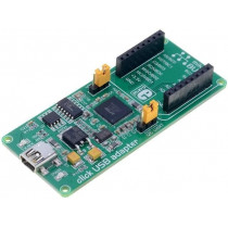 CLICK USB ADAPTER; Click board; converter; I2C,SPI,UART,USB; FT2232H,MCP3204; MIKROELEKTRONIKA