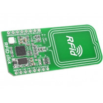RFID CLICK; Click board; RFID; SPI,UART; CR95HF; mikroBUS connector; 3.3/5VDC; MIKROELEKTRONIKA