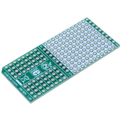 PROTO CLICK; Click board; prototype board; I2C,SPI,UART; mikroBUS connector; MIKROELEKTRONIKA