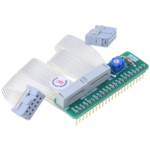 PARALLEL GLCD ADAPTER 240X128; Expansion board; IDC10 x2; prototype board; MIKROELEKTRONIKA