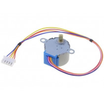 STEP MOTOR 5V (28BYJ-48-5V); Stepper motor; Interface: PWM; PIN: 5; 5VDC; Leads: leads with plug; MIKROELEKTRONIKA