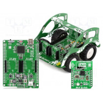 BUGGY + CLICKER 2 FOR FT90X + BLE P CLIC; Dev.kit: FT32 FTDI; MIKROELEKTRONIKA BUGGY + CLICKER 2 FOR FT90X + BLE P CLIC; Dev.kit: FT32 FTDI; MIKROELEKTRONIKA