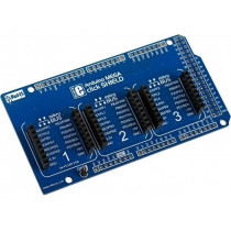 ARDUINO MEGA CLICK SHIELD; Multiadapter; pin strips,mikroBUS socket; Add-on connectors: 3; MIKROELEKTRONIKA ARDUINO MEGA CLICK SHIELD; Multiadapter; pin strips,mikroBUS socket; Add-on connectors: 3; MIKROELEKTRONIKA
