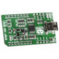 USB I2C CLICK; Click board; converter; GPIO,I2C,USB; MCP2221; 3.3/5VDC; MIKROELEKTRONIKA