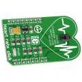 HEART RATE CLICK; Click board; heart rate sensor; I2C; MAX30100; 3.3VDC; MIKROELEKTRONIKA