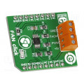 FAN CLICK; Click board; fan controller; I2C; EMC2301; 3.3/5VDC; MIKROELEKTRONIKA
